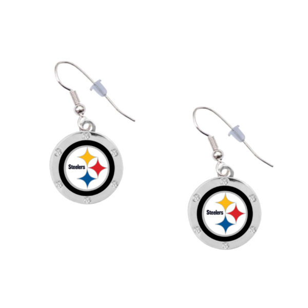 pittsburgh-steelers-cricle-earrings