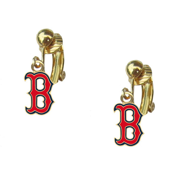boston-red-sox-gold-b-clip-earrings