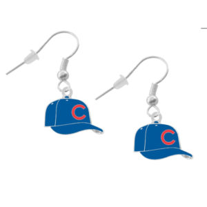 chicago-cubs-cap-earrings